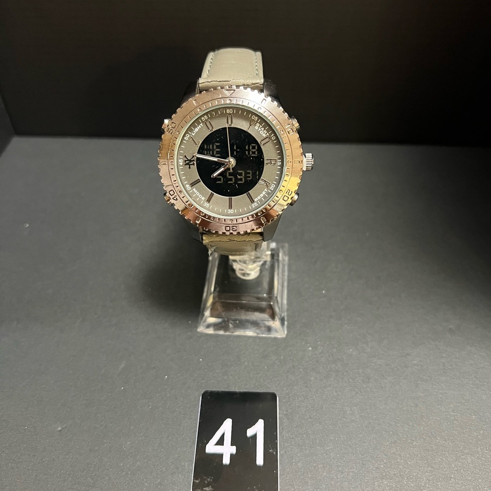 Men watch